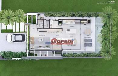 Imagem 6: Casa à venda, 241 m² por R$ 2.550.000,00 - Condomínio Arujazinho IV...