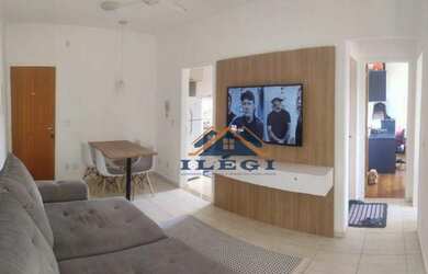 Imagem: O apartamento possui 2 Dormitórios, 1 Banheiro, 2 Vagas na