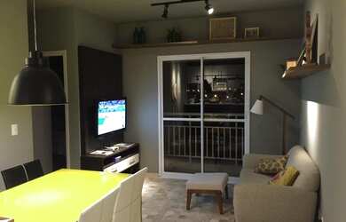 Imagem: O apartamento possui 2 Dormitórios, 2 Banheiros, 1 Vaga na