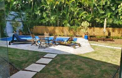 Imagem: A casa em condomínio possui 4 Dormitórios, 5 Banheiros, 5