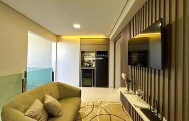 Imagem: O apartamento na cobertura possui 3 Dormitórios, 3 Banheiros