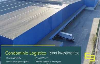 Imagem: O depósito possui 2399m² de Área e está localizado em Chácaras