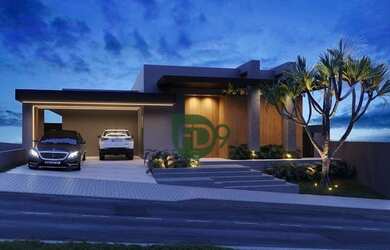 Imagem: A casa em condomínio possui 3 Dormitórios, 5 Banheiros, 4