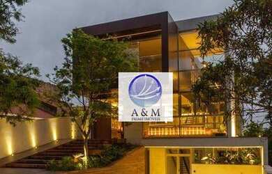 Imagem: A casa em condomínio possui 5 Dormitórios, 5 Banheiros, 4