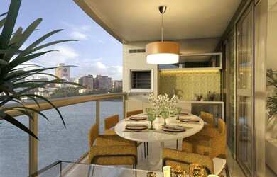 Imagem: O apartamento possui 3 Dormitórios, 4 Banheiros, 2 Vagas na