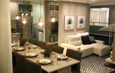 Imagem: O apartamento possui 2 Dormitórios, 2 Banheiros, 1 Vaga na