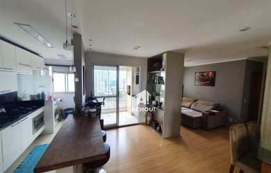 Imagem: O apartamento possui 2 Dormitórios, 2 Banheiros, 1 Vaga na