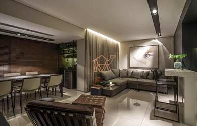 Imagem: O apartamento possui 3 Dormitórios, 3 Banheiros, 2 Vagas na