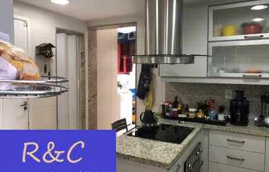 Imagem: O apartamento na cobertura possui 3 Dormitórios, 5 Banheiros