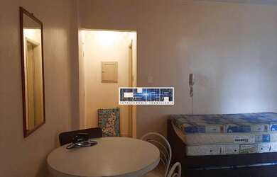 Imagem: A kitnet possui 1 Banheiro, 1 Vaga na garagem e 40m² de Área