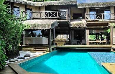 Imagem: A casa possui 4 Dormitórios, 5 Banheiros, 5 Vagas na garagem