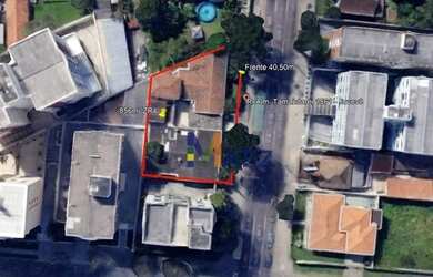 Imagem: O terreno possui 856m² de Área e está localizado em Juvevê