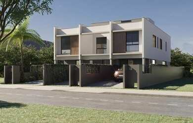 Imagem: A casa possui 3 Dormitórios, 2 Banheiros, 1 Vaga na garagem