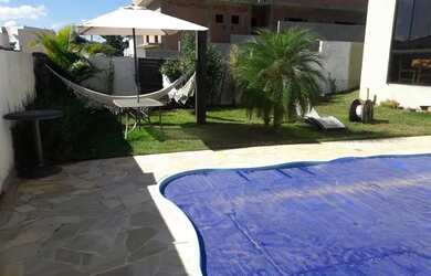 Imagem: A casa em condomínio possui 4 Dormitórios, 3 Banheiros, 2