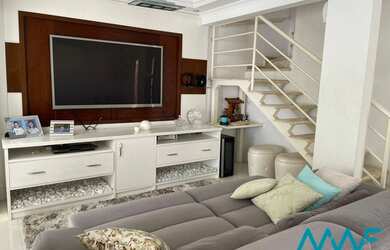 Imagem: A casa em condomínio possui 3 Dormitórios, 4 Banheiros, 4