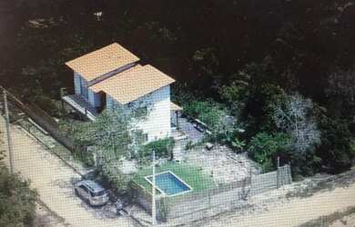 Imagem: A casa em condomínio possui 4 Dormitórios, 4 Banheiros, 4