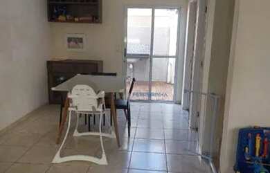 Imagem: A casa em condomínio possui 3 Dormitórios, 2 Banheiros, 2