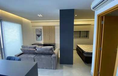 Imagem 3: Apartamento mobiliado para locação, andar alto, vista livre, vista ma....