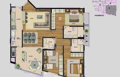 Imagem 16: APARTAMENTO COM 3 SUÍTES EM ÓTIMA LOCALIZAÇÃO