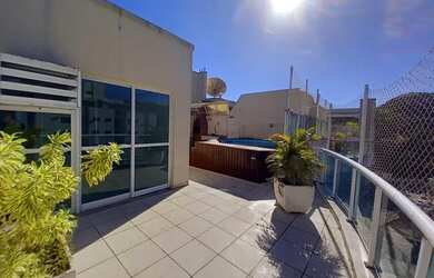 Imagem: O apartamento na cobertura possui 3 Dormitórios, 3 Banheiros