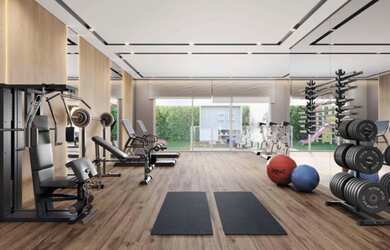 Imagem: O apartamento possui 3 Dormitórios, 2 Banheiros, 2 Vagas na