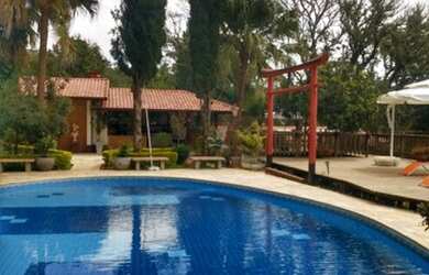 Imagem: A chácara possui 600m² de Área e está localizado em Fazenda