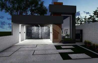 Imagem: A casa em condomínio possui 3 Dormitórios, 2 Banheiros, 2