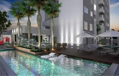 Imagem: O apartamento possui 2 Dormitórios, 2 Banheiros, 1 Vaga na