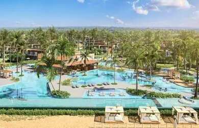 Imagem: A casa em condomínio possui 4 Dormitórios, 5 Banheiros, 4