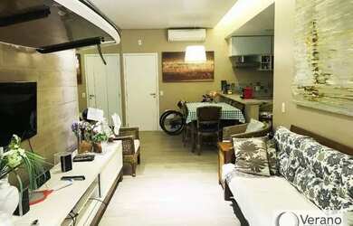 Imagem: O apartamento possui 2 Dormitórios, 2 Banheiros, 2 Vagas na