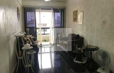 Imagem: O apartamento possui 1 Dormitório, 2 Banheiros, 1 Vaga na garagem