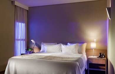 Imagem: O apartamento possui 2 Dormitórios, 5 Vagas na garagem e está