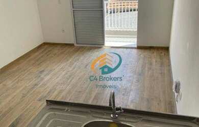 Imagem: O studio possui 1 Dormitório, 1 Banheiro, 1 Vaga na garagem