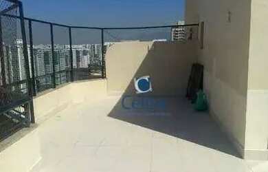 Imagem: O apartamento na cobertura possui 3 Dormitórios, 4 Banheiros