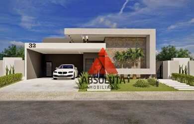 Imagem: A casa em condomínio à venda possui 3 Dormitórios, 4 Banheiros