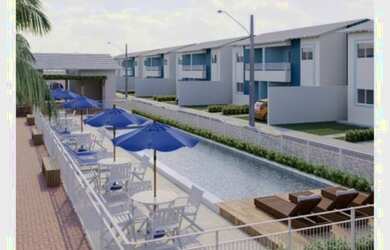 Imagem: A casa possui 2 Dormitórios, 1 Banheiro, 1 Vaga na garagem