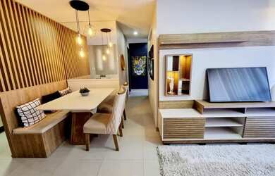 Imagem: O apartamento possui 3 Dormitórios, 2 Banheiros, 1 Vaga na