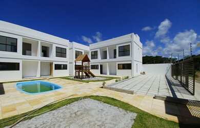 Imagem: A casa em condomínio possui 3 Dormitórios, 2 Banheiros, 1