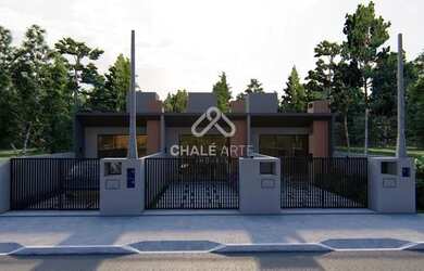 Imagem: A casa possui 2 Dormitórios, 1 Banheiro, 1 Vaga na garagem