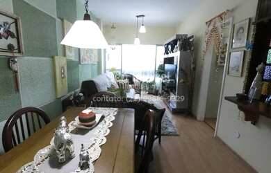 Imagem: O apartamento possui 1 Dormitório, 1 Banheiro, 1 Vaga na garagem