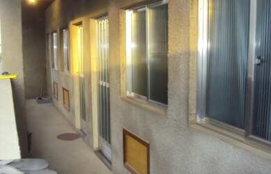 Imagem: A kitnet possui 1 Dormitório, 1 Banheiro, 20m² de Área, Ar-condicionado