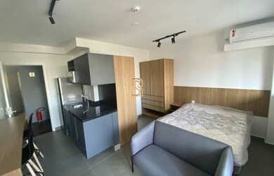 Imagem: O apartamento possui 1 Dormitório, 1 Banheiro, 28m² de Área