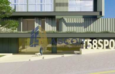 Imagem: O apartamento possui 1 Dormitório, 1 Banheiro, 1 Vaga na garagem