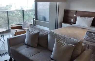 Imagem 1: Flat para aluguel com 46 metros quadrados com 1 quarto em Pinheiros - São Paulo - SP