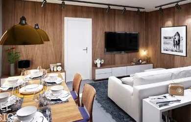 Imagem: O apartamento possui 3 Dormitórios, 2 Banheiros, 1 Vaga na