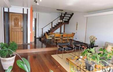 Imagem: O apartamento na cobertura possui 4 Dormitórios, 5 Banheiros