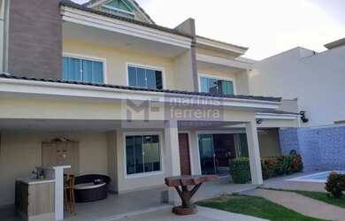 Imagem: A casa em condomínio possui 5 Dormitórios, 5 Banheiros, 2