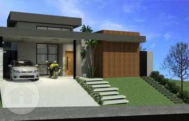 Imagem: A casa em condomínio possui 3 Dormitórios, 2 Banheiros, 4