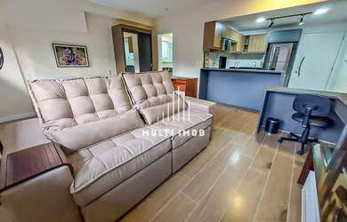 Imagem: O apartamento possui 1 Dormitório, 1 Banheiro, 2 Vagas na garagem