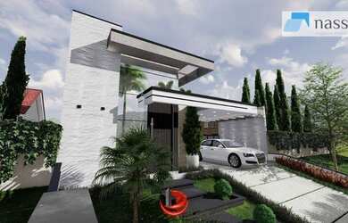 Imagem: A casa em condomínio possui 3 Dormitórios, 5 Banheiros, 4